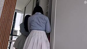 Hot Curly Wife Deepthroats Fucks Husband's Brother Taboo Close Up