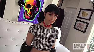 Brunette Daphne Dare Hooks Up for Bryan Gozzling's Deep Pounding