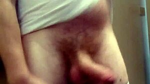 came home horny and wanking monster cock!