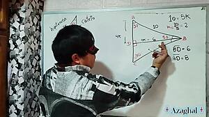 68 sexual mathematics angle 30 degrees with japanese nerd student teacher