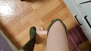 Play With Curvy Blonde Elza Kom's Huge Ass And Toys Now