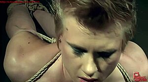 bound beauty obeys master's commands enduring domination and rough fucking!