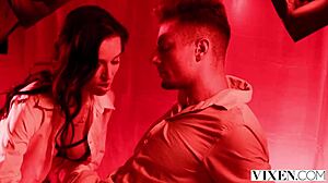 damn vixen milena ray rides that stranger spooning style super passionate