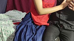 blindfolded indian aunty fucked hard with dirty hindi talk