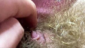 huge clit exposed in wild jungle outdoor play