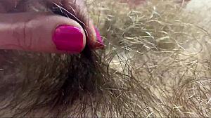 huge clit exposed in wild jungle outdoor play