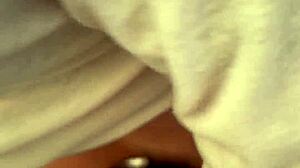 Married Girlfriend's Amazing Outdoor Tent Blowjob