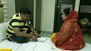 Desi Wife Worries Over Hubby's Small Cock Erection During Hot Middle-Aged Creampie Bang