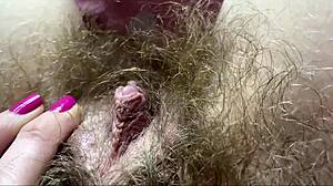 huge clit exposed in wild jungle outdoor play