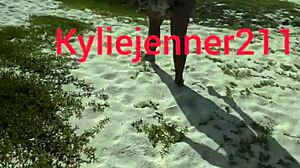 followed her on the beach until she gave up her ass in public