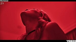 roommate devours pussy in wild lesbian scissoring and squirting frenzy