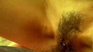 Married Girlfriend's Amazing Outdoor Tent Blowjob