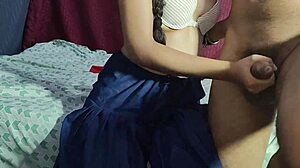 blindfolded indian aunty fucked hard with dirty hindi talk