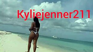 followed her on the beach until she gave up her ass in public