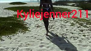 followed her on the beach until she gave up her ass in public