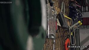 Cheated hubby anal-pounds redhead's huge tits?