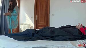 curvy colombian milf mommy deepthroats huge cock creampie wet pussy mouthful