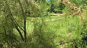 i'm fuckin cummin in this thong right here in the park oh god