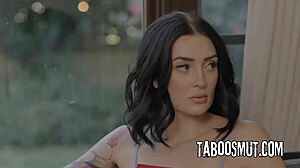 Cheating Housewife Charlotte Sins Fucked Bent Over by Investigator