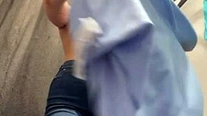 Horny fat teen bbw bent over for extreme public doggystyle ass pounding to orgasm
