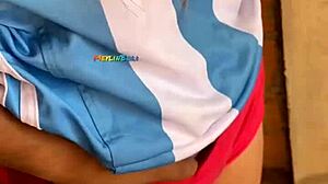 Beautiful Latina Neighbor Cheats Fucked Filled with Cum