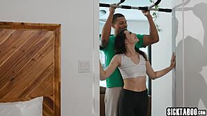 petite big ass teen liz jordan deepthroats rocket power black cock then rides doggystyle bent over