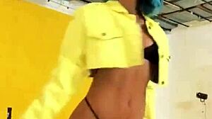 Brazilian Fitness Model's Athletic Ass In Bikini!