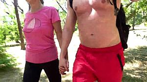 i'm fuckin cummin in this thong right here in the park oh god