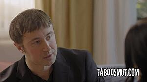 Cheating Housewife Charlotte Sins Fucked Bent Over by Investigator