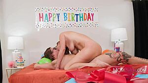 oh hun you're too old for cake, eat my milf pussy instead