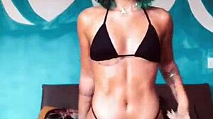 Brazilian Fitness Model's Athletic Ass In Bikini!