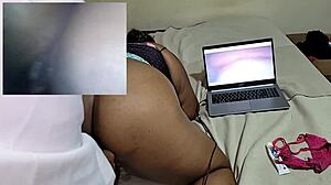 playing gynecologist i cam her huge pussy then creampie squirt fest
