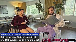 channy crossfire's pre-employment physical exposes wet holes