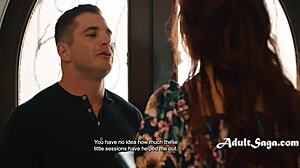 Pastor’s wife Syren de Mer fists pussy with Nathan Bronson