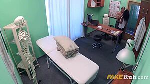 Ebony maid tempts doctor: No one knows I suck you off!