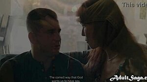 Pastor’s wife Syren de Mer fists pussy with Nathan Bronson