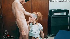 Katrinapunkok And Carokissesweb Welcome Gangbang Creampie Party