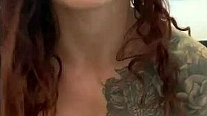 Vintage milf guides jerk off to explosive cum countdown