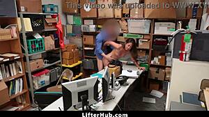 Officer Punishes Shoplifting Teen in Mall