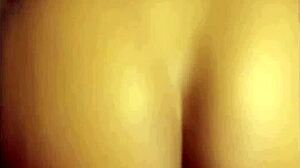 he slurps my squirt cum first then i ride his dick tight closeup view