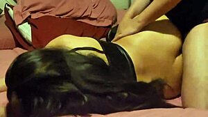 Stepbrother fills pregnant latina stepsis ass to avoid baby