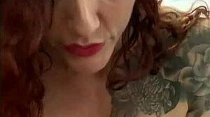 Vintage milf guides jerk off to explosive cum countdown