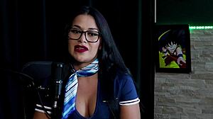 check out tifany rocha's naughty interview full of wild action part 1