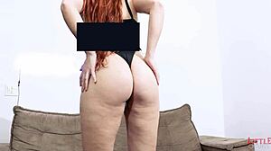 Redhead Pawg Natasha Fiore Orgasms Wildly in Pussy and Ass