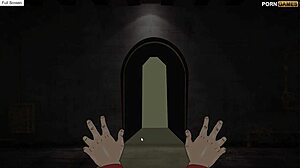 Thrilling Halloween gift part 2 with passionate licks and big ass creampie