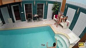 hunt4k. this hottie cheats on bf for cash with old dude's cock