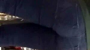 Candid teen booty in hidden shots