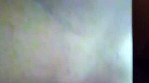 sam's tight young pussy overflows with cum from that huge toy pounding