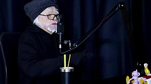 watch damiana's naughty interview full of filth with grandpa