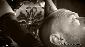 Dominant Tranny Demands Dude's Rimjob and Suck